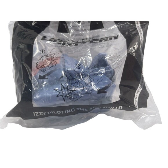 LIGHTYEAR DISNEY Mc donalds happy meal toy 4 IZZY PILOTING THE ARMADILLO - Picture 3 of 8